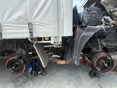 Brake servicing and Repair Truck - Total Mobile Mechanical Services